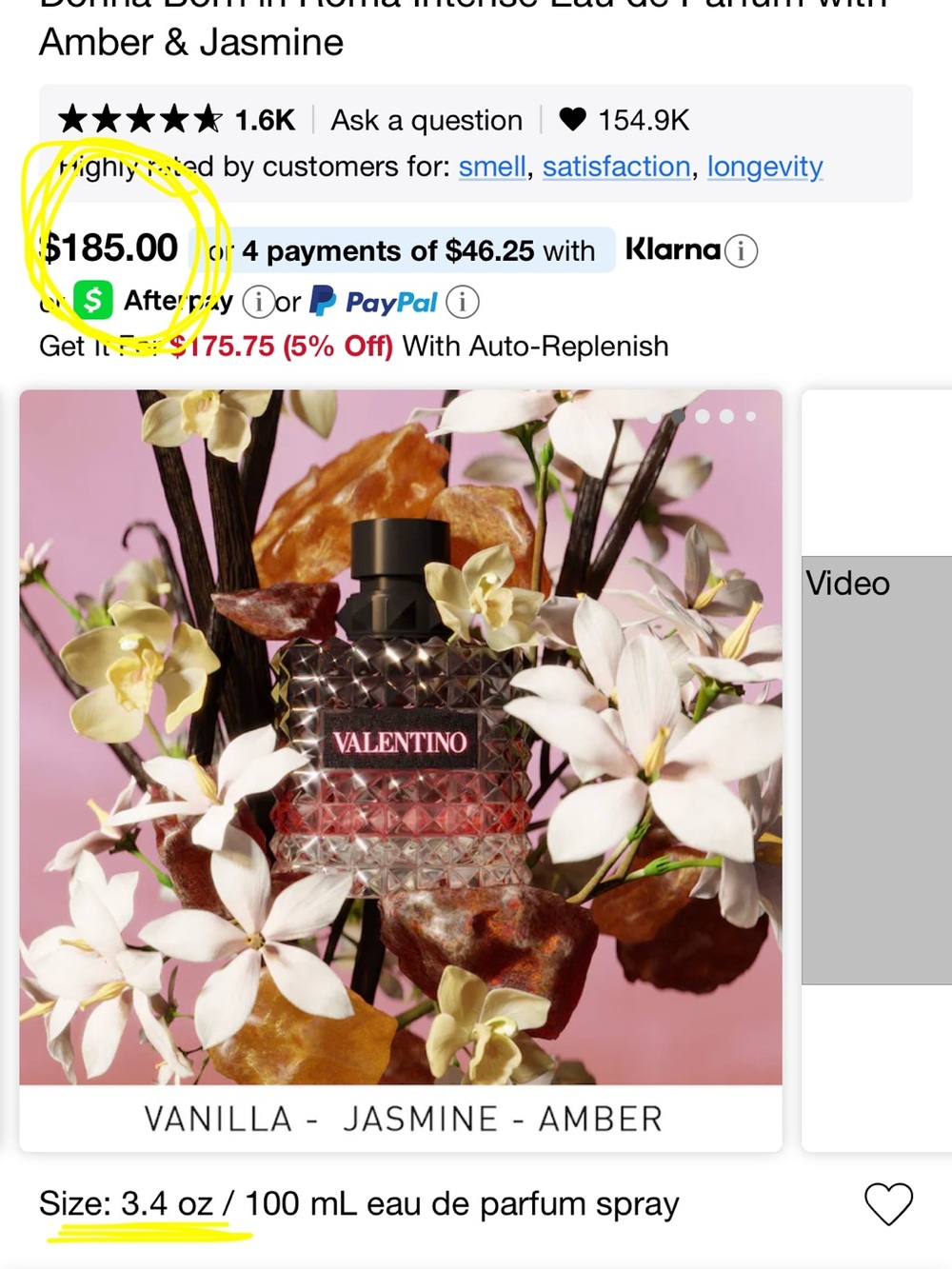 Valentino Gift Set EMPTY - Picture 2 of 4